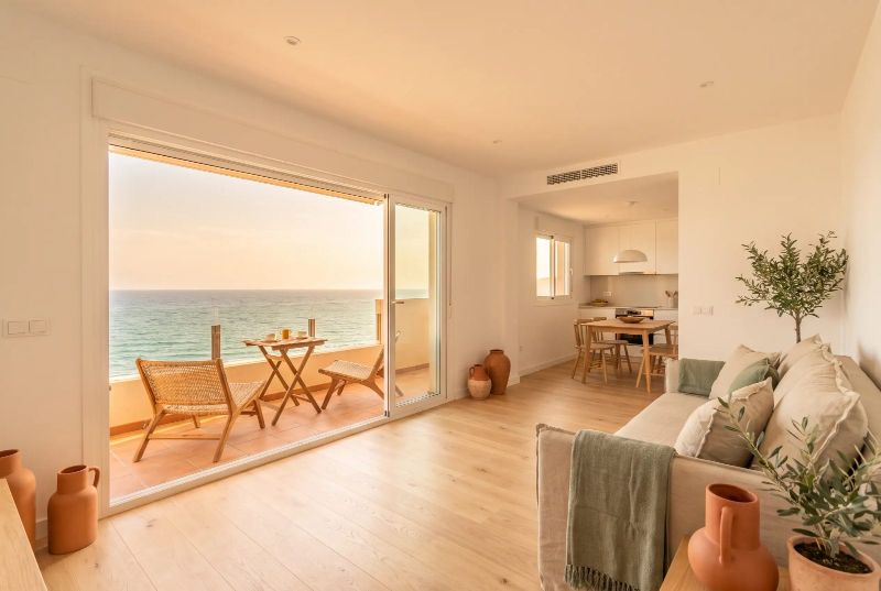 Terrace with sea view